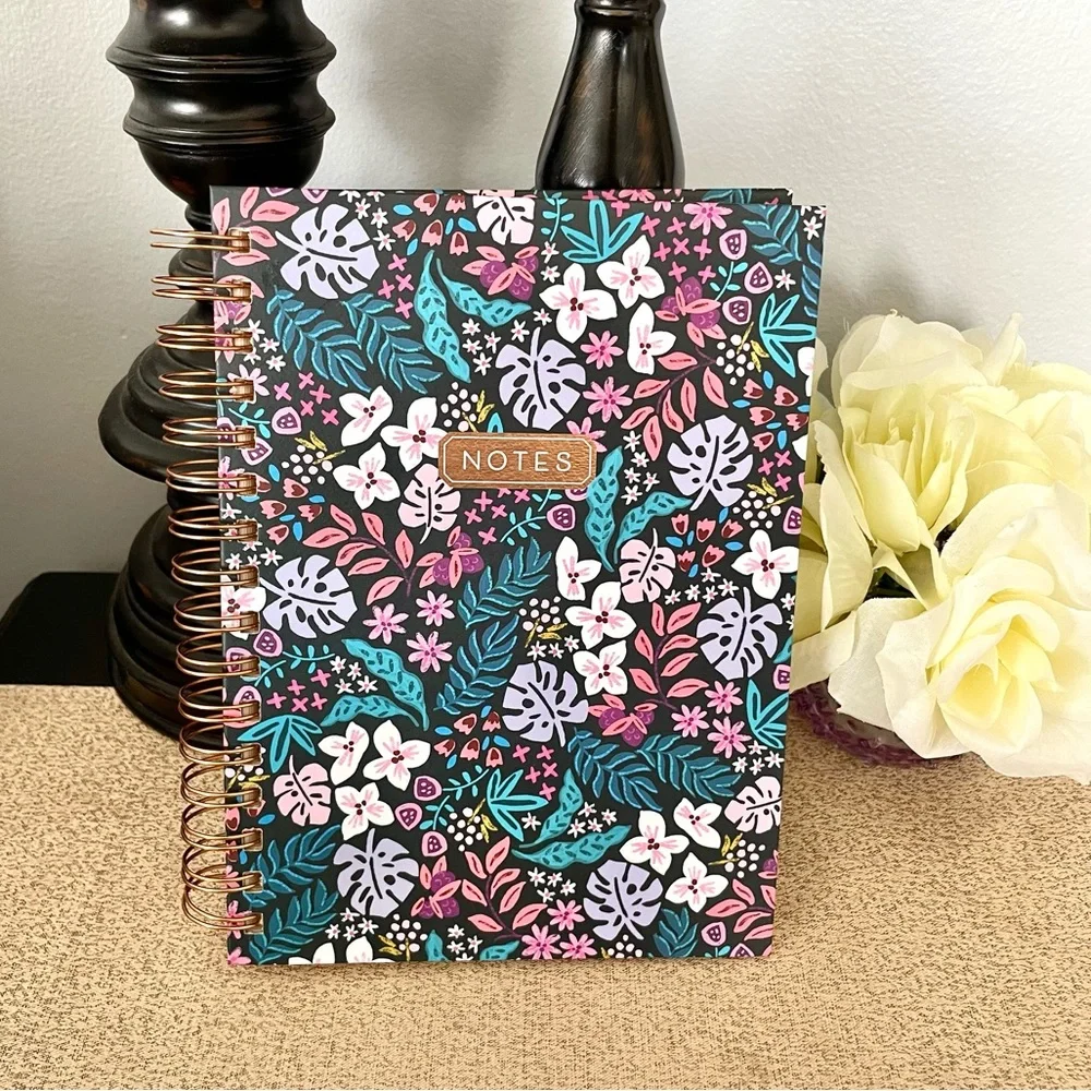 NWT Floral Hardcover Notebook/Journal Notepad Stationery Bundle